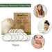 Eco-Friendly Velvet & Bamboo Charcoal Makeup Remover Pads Set