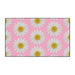 Chic Pink Daisy Personalized Area Rug with Non-Slip Backing - Luxurious Design
