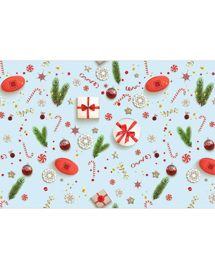 Personalized Elegant Holiday Gift Wrap - Custom Matte & Satin Options