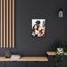 Elegant Matte Canvas Art with Sleek Black Frame for Valentine's Day