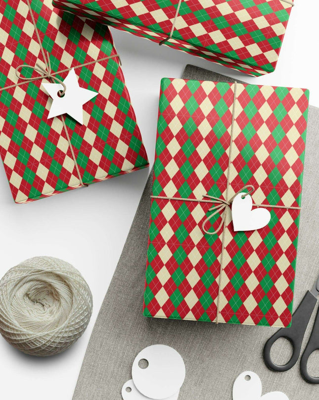 Elegant American Holiday Gift Wrap Set: Elevate Your Gifting with Luxe Finishes