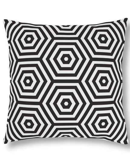 Stylish Waterproof Geometric Floral Throw Pillows for Indoor and Outdoor Decor
