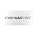 Festive Personalized Aluminum License Plate for Christmas