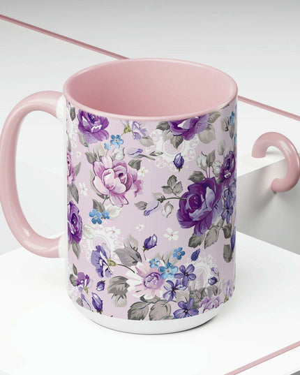 Elegant Duo: Maison Two-Tone Ceramic Coffee Cups