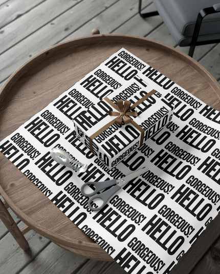 Personalized Elegant Gift Wrap Paper - Elevate Your Gifting Experience