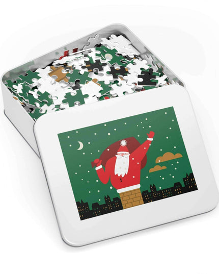 Joyful Christmas Family Puzzle Experience