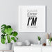 Eco-Friendly Maison d'Elite Framed Poster for Stylish Home Decor