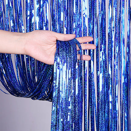 Atmosphere decorate the curtain