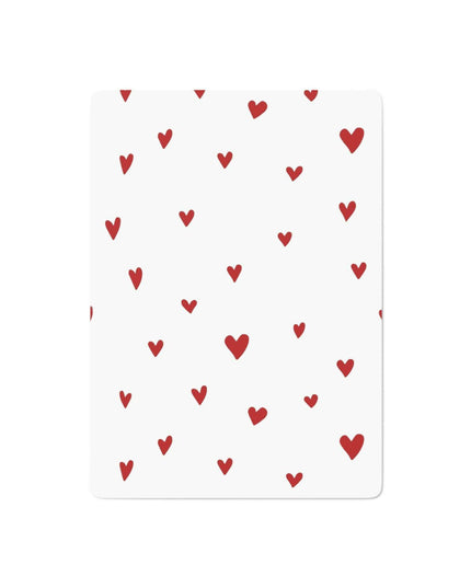 Love-Filled Heart Playing Cards for Enchanting Valentine's Game Nights