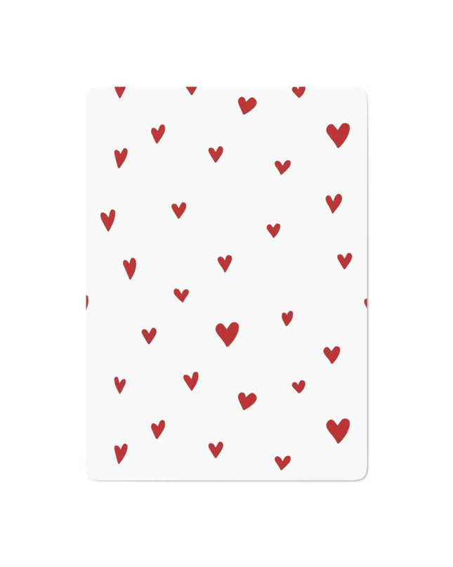 Love-Filled Heart Playing Cards for Enchanting Valentine's Game Nights