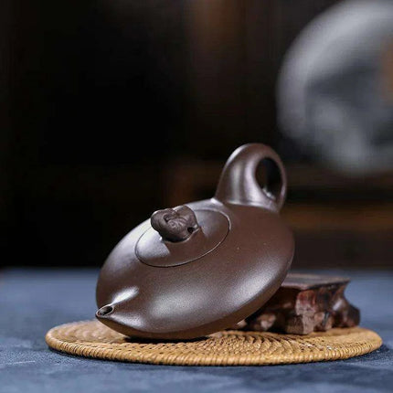 170ml Authentic Artisan Purple Clay Teapot - Timeless Elegance for Authentic Tea Experience - Très Elite