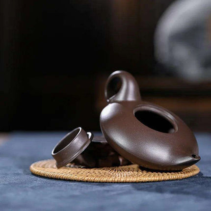 170ml Authentic Artisan Purple Clay Teapot - Timeless Elegance for Authentic Tea Experience - Très Elite