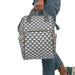 Sophisticated Geometric Diaper Backpack for Discerning Parents
