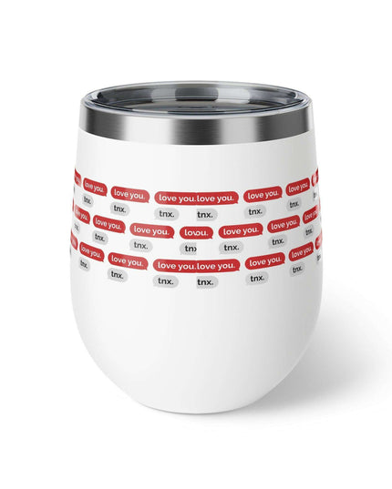 Cupid's Delight 12oz Insulated Stainless Steel Tumbler - Perfect Temperature Control