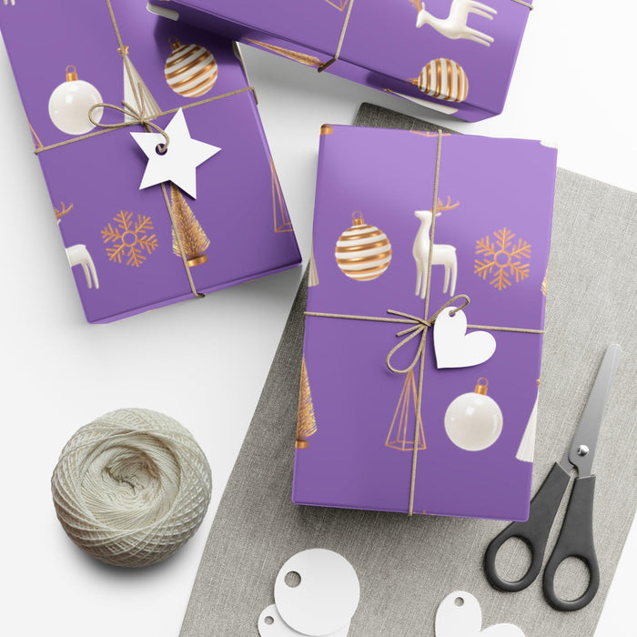 Elegant 3D Chess Gift Wrapping Collection: Premium Matte and Satin Options