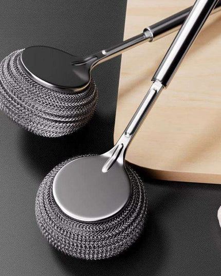 Heavy-Duty Stainless Steel Scrubbing Ball - Your Kitchen's Essential Cleaning Powerhouse