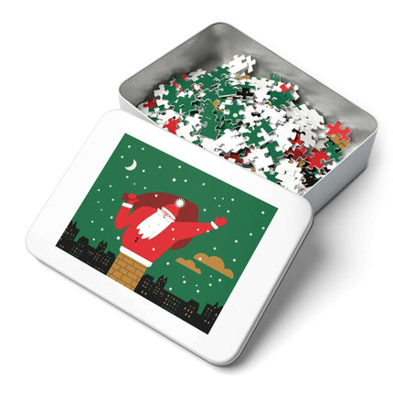 Joyful Christmas Family Puzzle Experience