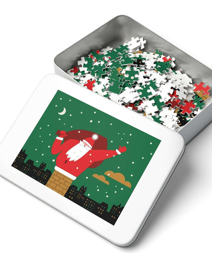 Joyful Christmas Family Puzzle Experience