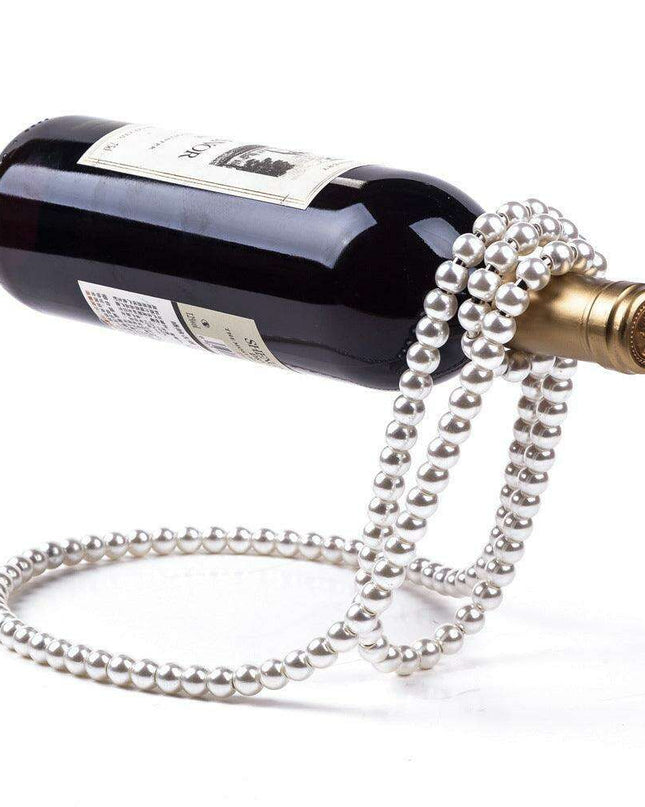 Elegant Pearl Wine Holder: A Touch of Luxury for Your Home Decor