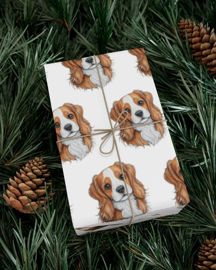 Elegant Puppy-Inspired Gift Wrap Set - Elevate Your Gifting Experience
