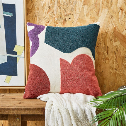 Simple Embroidered Cushion Embroidered Pillow Cover