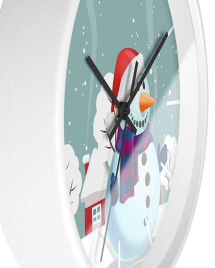 Elegant Wooden Framed Wall Clock - A Perfect Addition to Upscale Decor