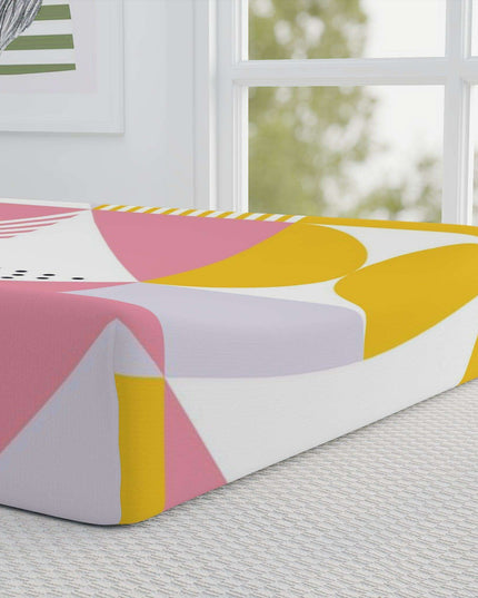 Personalized Luxury Baby Changing Pad Cover with Scandinavian Design