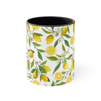 Sunrise Serenity 11oz Ceramic Coffee Mug with Kireiina Accent