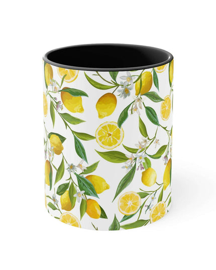 Sunrise Serenity 11oz Ceramic Coffee Mug with Kireiina Accent