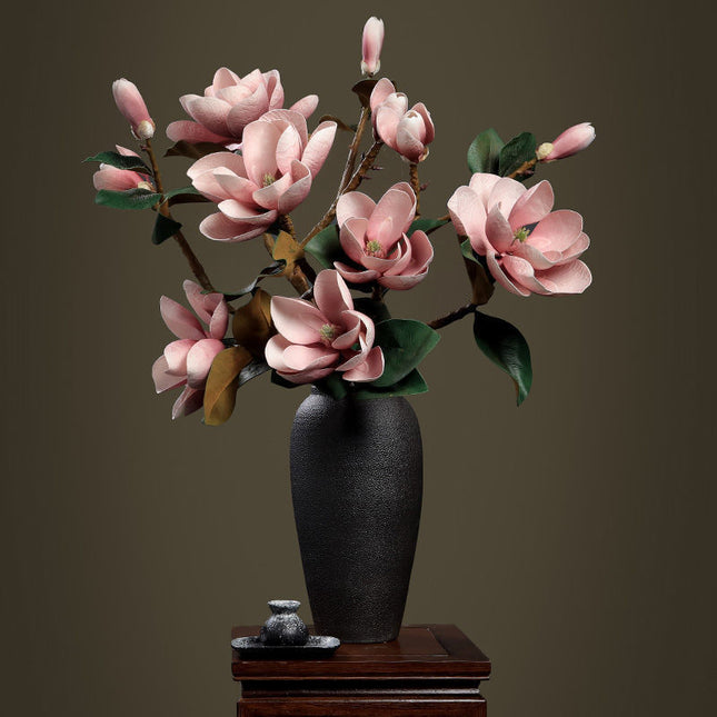 Peekaboo Studio High-End Magnolia Simulation Bouquet - Elegant Decor