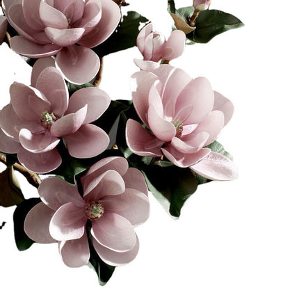 Peekaboo Studio High-End Magnolia Simulation Bouquet - Elegant Decor