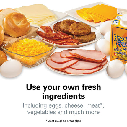 Peekaboo Studio 110V Hamburger Maker & Egg Toaster - Non-Stick Plates