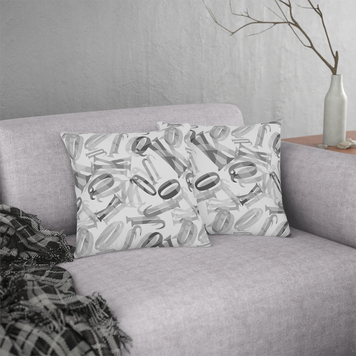 Vibrant Water-Resistant Floral Cushions with Concealed Zipper for Indoor and Outdoor Décor