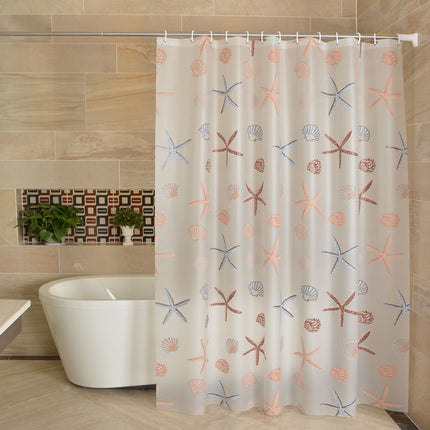 Punch-free Waterproof And Mildew-proof Curtain Shower Curtain