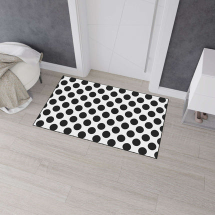 Personalized Polka Dot Area Rug: A Stylish Home Accessory