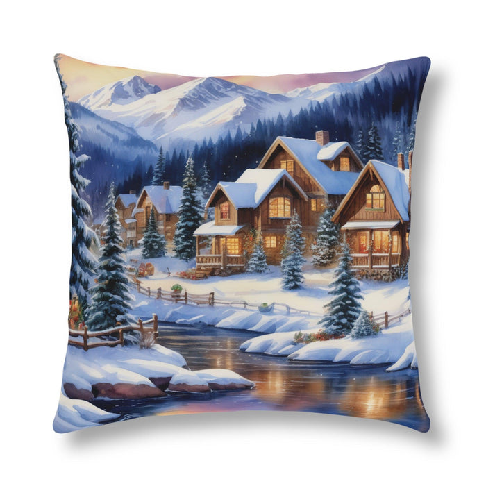 Water-Resistant Polyester Outdoor Pillows with Hidden Zipper