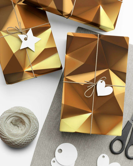 Elegant 3D Handmade Gift Wrap Paper Collection - Available in Matte & Satin Finishes - Proudly Made in the USA
