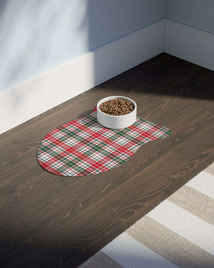 Customized Pet Dining Mats - Whimsical Bone and Fish Designs for Tidy Mealtimes