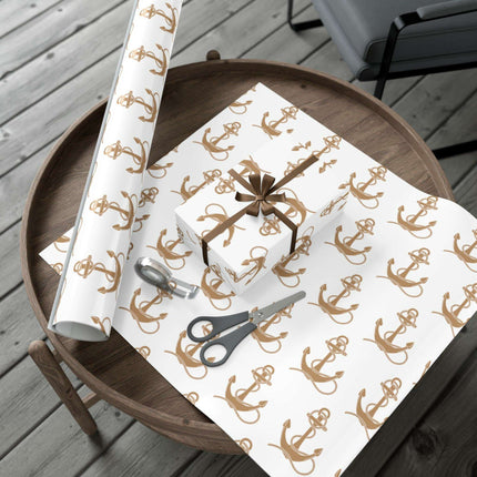 Nautical Elegance: Premium Gift Wrap Collection - Made in the USA