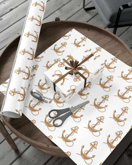 Nautical Elegance: Premium Gift Wrap Collection - Made in the USA