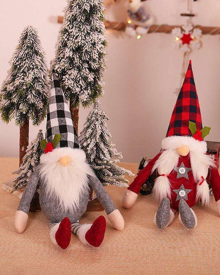 Charming Holiday Gnome Curtain Tiebacks for Enchanting Decor