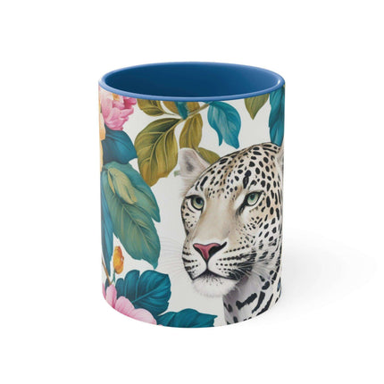 Chic Kireiina Two-Tone Ceramic Coffee Cup - Eye-Catching 11oz Mug