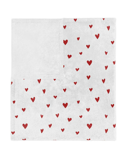 Winter Wonderland Luxe Velveteen Fleece Throw by Maison d'Elite