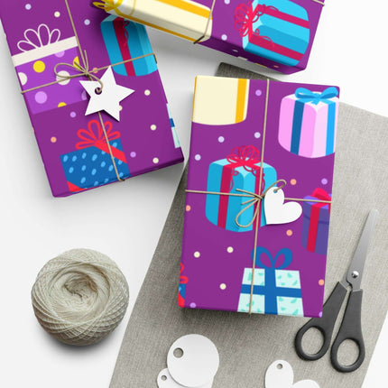 Exquisite Handcrafted 3D Holiday Gift Wrapping Paper Collection - Premium Matte & Satin Finishes Made in the USA