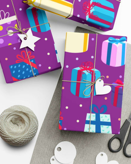 Exquisite Handcrafted 3D Holiday Gift Wrapping Paper Collection - Premium Matte & Satin Finishes Made in the USA