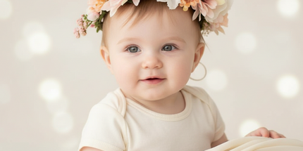 Peekaboo Studio Seaside Flower Girl Wreath - Elegant Floral Design Mouse Pads flower-girl-flower-bridesmaid-wreath-seaside Arts, Crafts & Sewing›Art Supplies›Paint