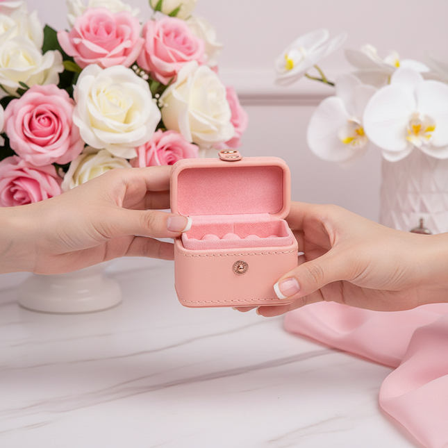 Exquisite Mini Ring Box Earring Box Jewelry Storage Box