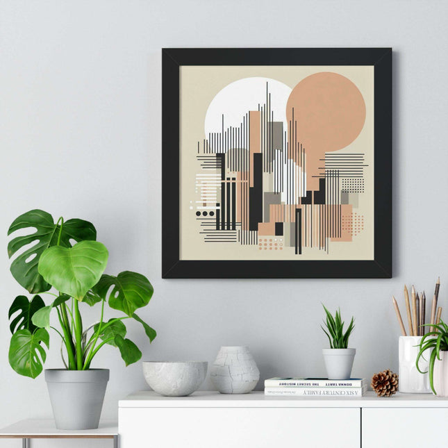 Sustainable Elegance: Framed Vertical Art Prints by Maison d'Elite