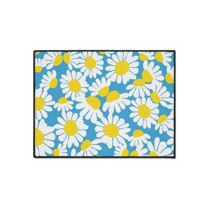 Personalized Chic Daisy Non-Slip Floor Mat for Stylish Home Interiors