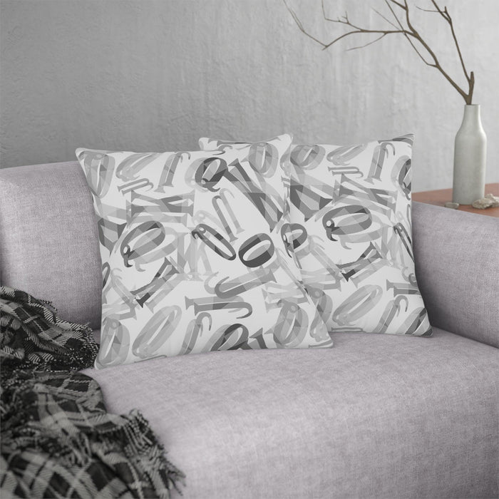 Vibrant Water-Resistant Floral Cushions with Concealed Zipper for Indoor and Outdoor Décor